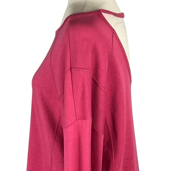 SWEATY‎ BETTY AFTER CLASS SWEATSHIRT IN TAYBERRY PINK WOMEN'S SIZE MEDIUM - Picture 5 of 13